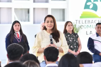 Inaugura Tere Jiménez Telebachillerato e instalaciones de CONALEP en Asientos 2