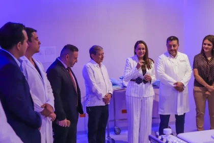 Inaugura Tere nuevo equipamiento en el HH