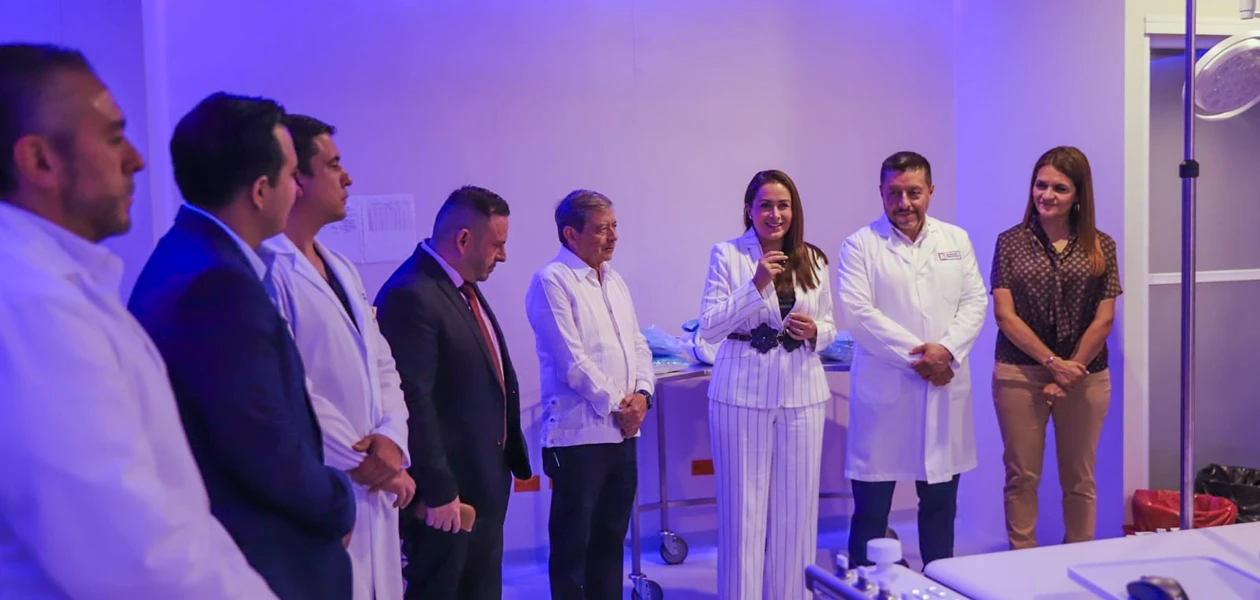 Inaugura Tere nuevo equipamiento en el HH