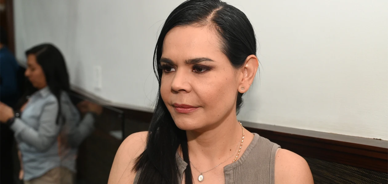 LA DIPUTADA NANCY GUTIÉRREZ ESTA TRISTE