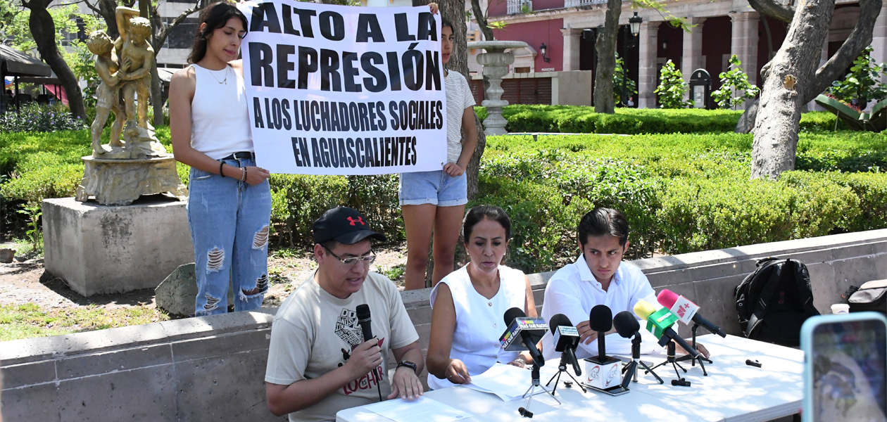 Denuncian colectivos detención injustificada del joven Carlos Darío
