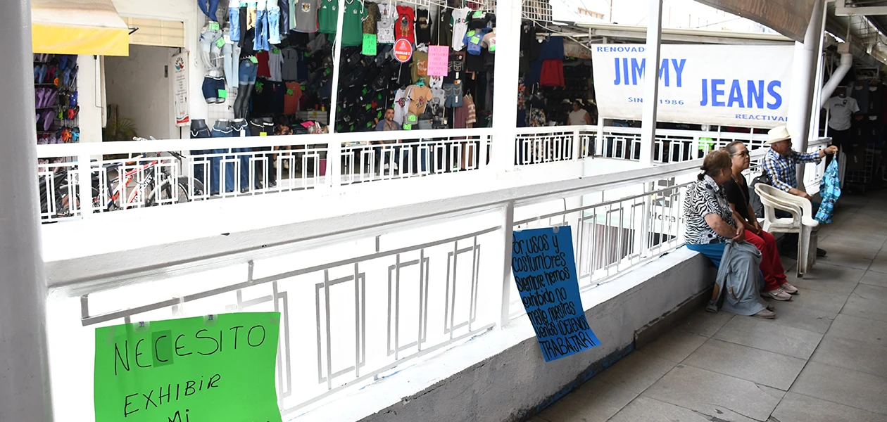En el Teran ya no los dejan exhibir su mercancia 2