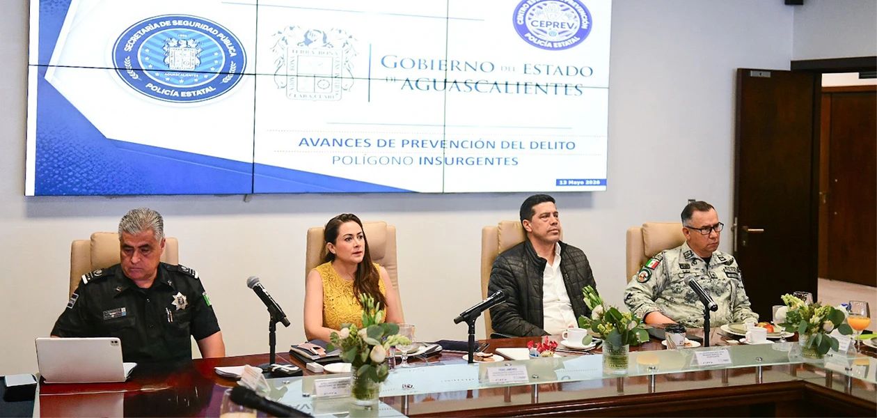 Fomenta Tere seguridad de familias hidrocálidas