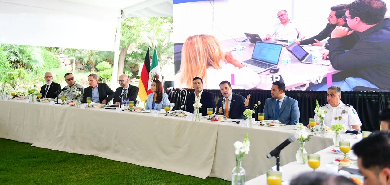 Sostiene encuentro gobernadora Tere Jimenez con empresarios alemanes 2
