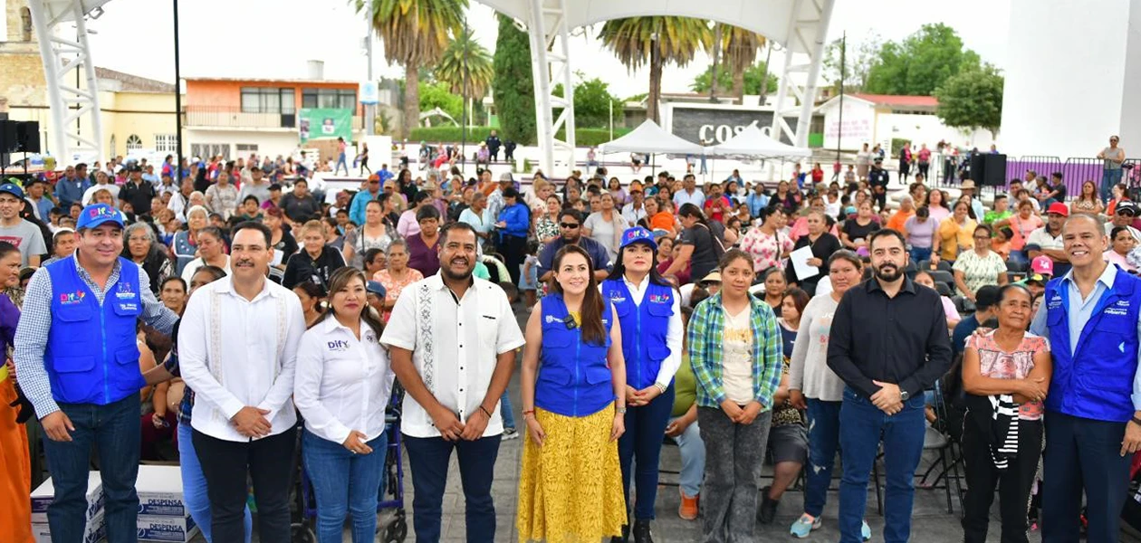TJ entrega mil 200 apoyos alimentarios en Cosío