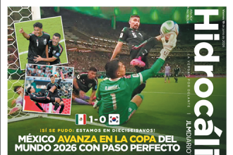 Hidrocálido 19 de junio de 2026