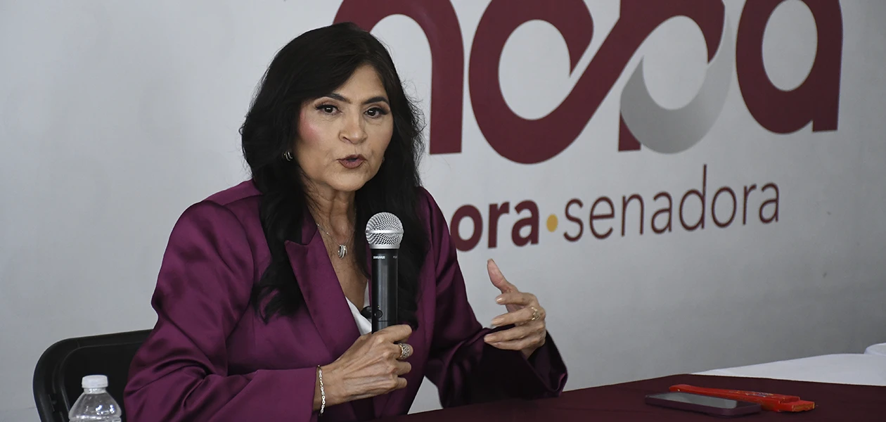 Nora: dejo mi curul si resulto candidata a la gubernatura