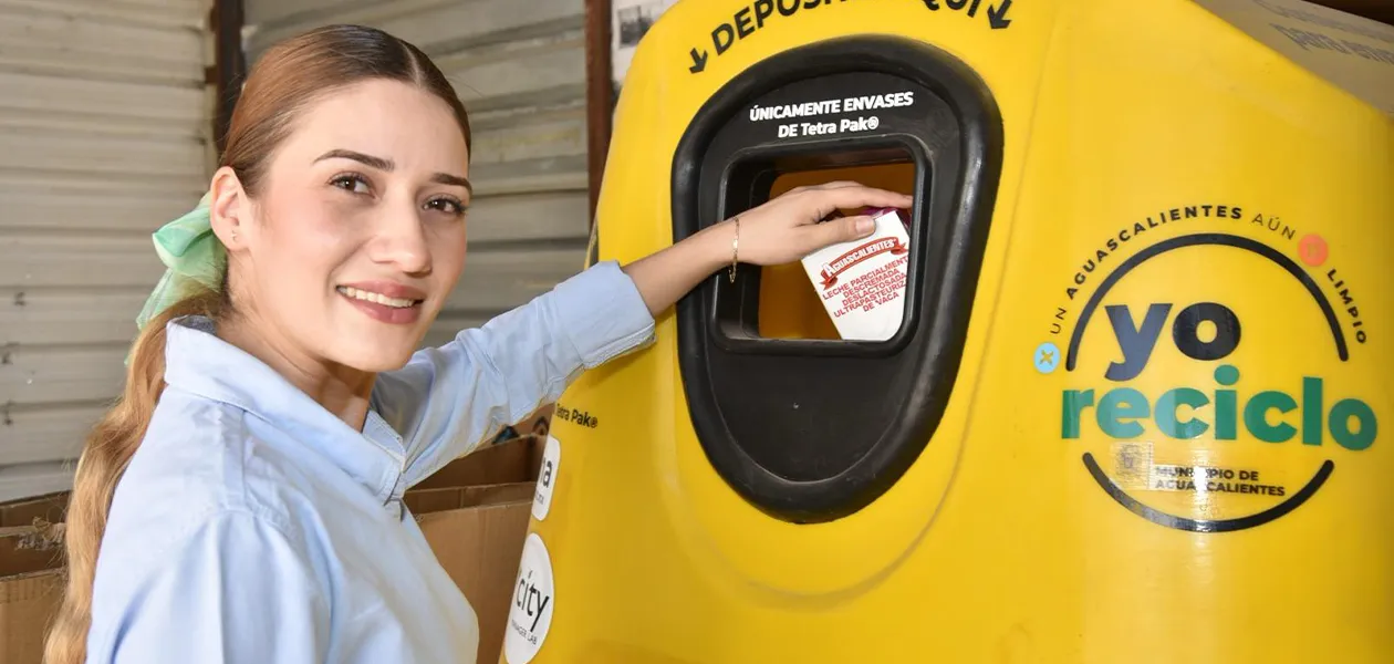 Aguascalientes destaca a nivel nacional en uso de materiales reciclados