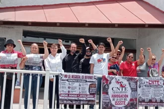 Anuncia CNTE pausa en su movilización