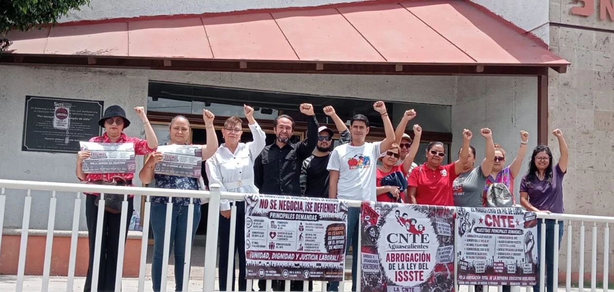 Anuncia CNTE pausa en su movilización