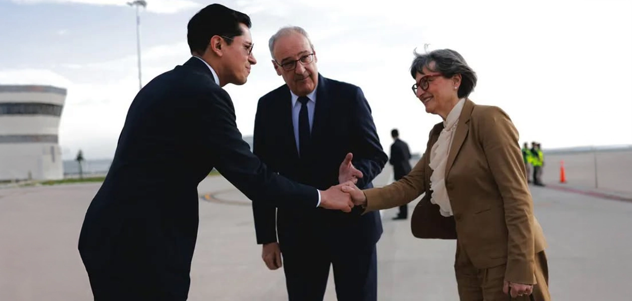 Arriba al país el presidente de la Confederación Suiza