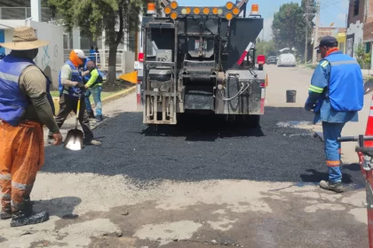 Ayuntamiento de Jesús María intensifica trabajos de bacheo