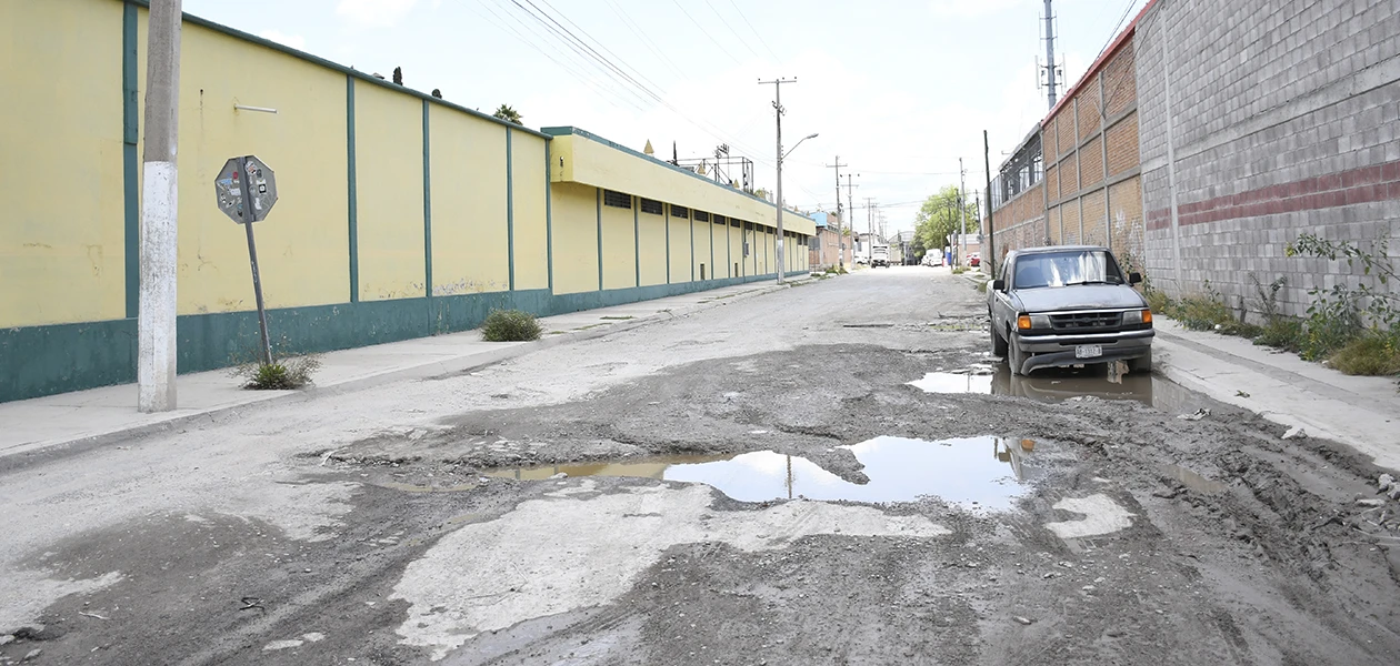 Ciudad Industrial esta un desastre