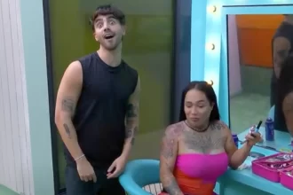 Desatan las risas en la casa: Aldo y Karina dan show