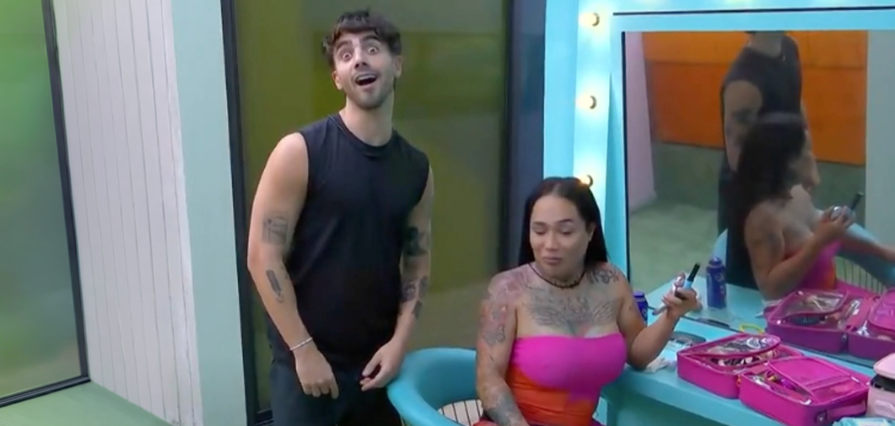 Desatan las risas en la casa: Aldo y Karina dan show