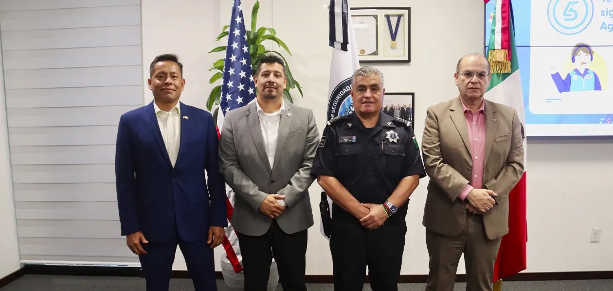 Embajada de EE. UU. reconoce estrategia de seguridad en Aguascalientes