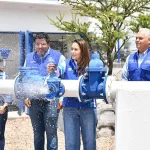 Entrega Tere Jiménez infraestructura hidráulica en Cosío y Jesús María 1