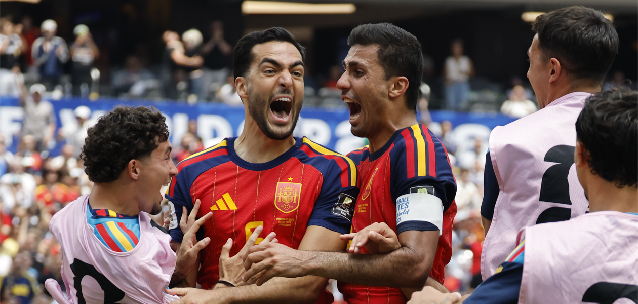 España vence 2-1 a Bélgica y se coloca en la zona de semifinales de la Copa del Mundo 2026