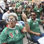 Euforia total por la victoria de la Selección Mexicana