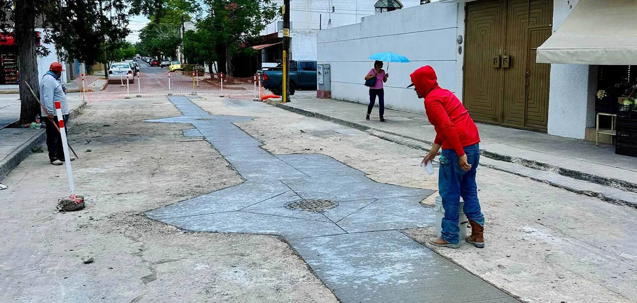 Impulsa Leo rehabilitación de alcantarillado sanitario en el fraccionamiento Arboledas