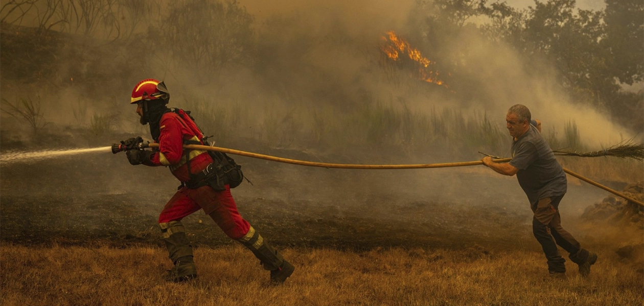 Incendios en España están sin control