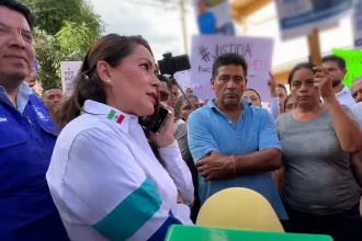 Interviene Tere ante Omar García Harfuch