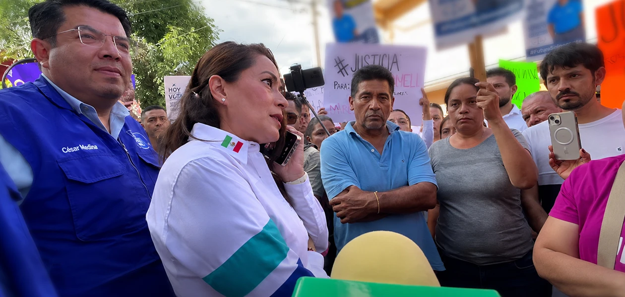 Interviene Tere ante Omar García Harfuch