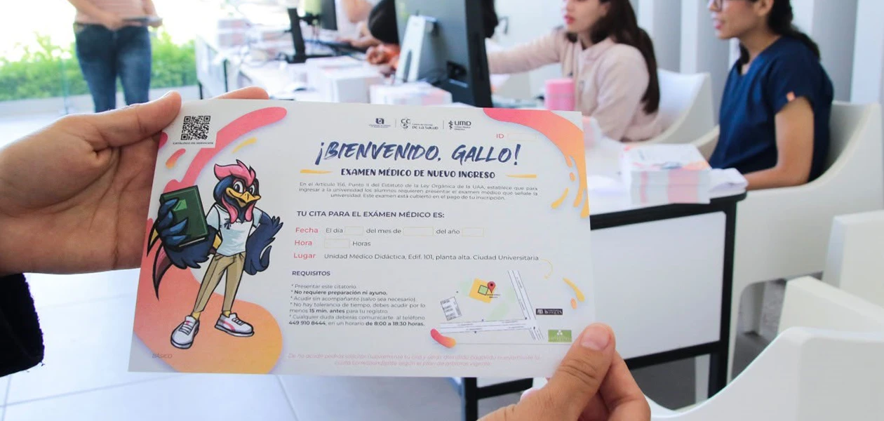 Invitan alumnos de nuevo ingreso a aprovechar examen médico preventivo