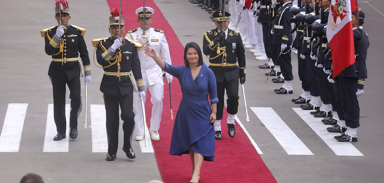 Keiko Fujimori asume la Presidencia de Perú