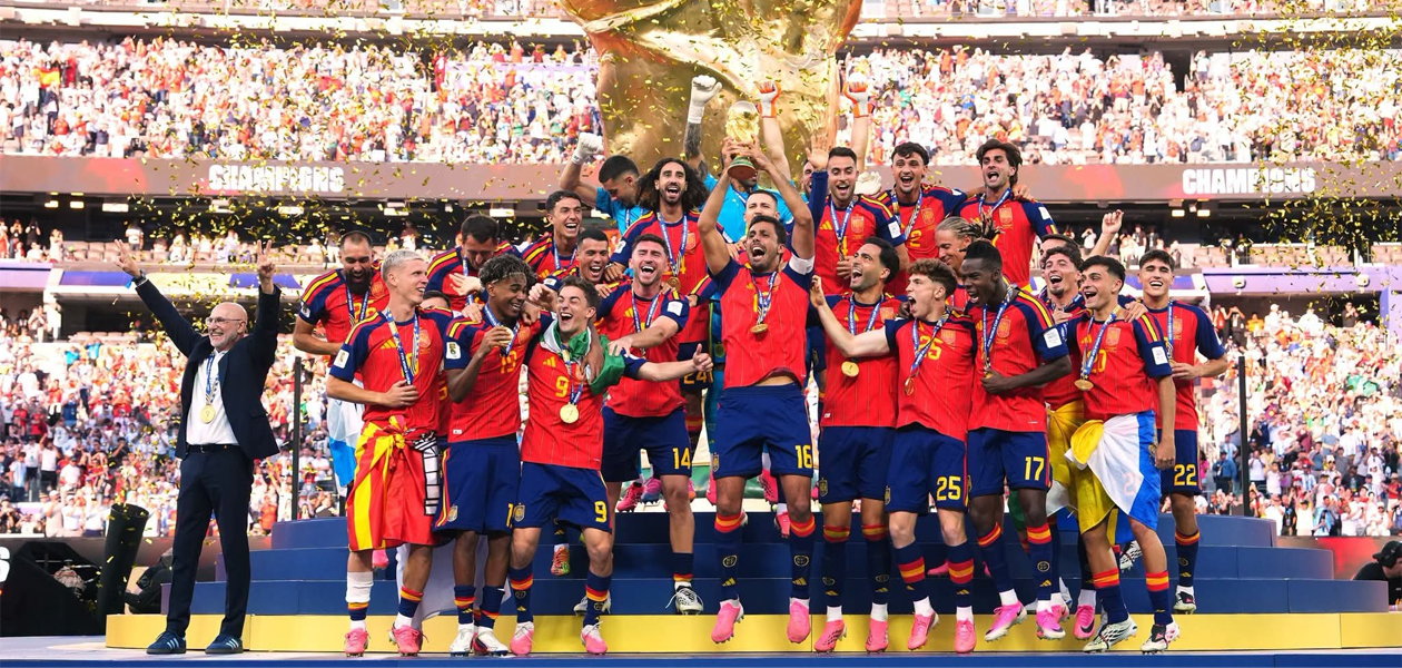 La selección de España se proclamó campeona del Mundial 2026