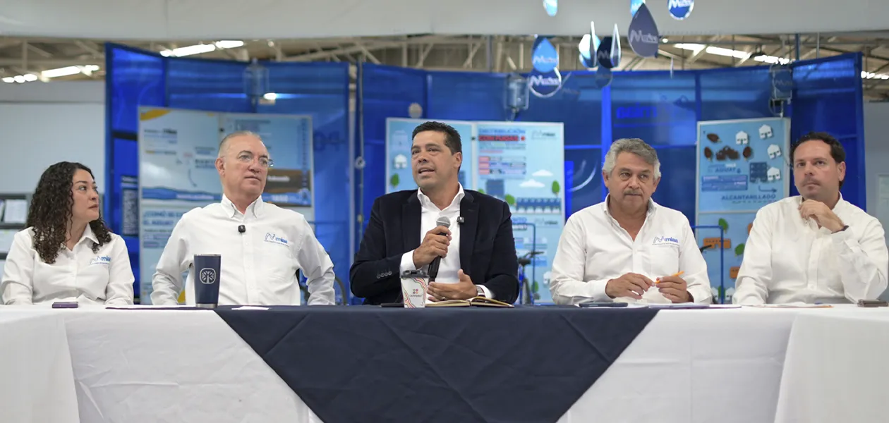 Leo Montañez asegura mejoras constantes en el servicio de agua en Aguascalientes