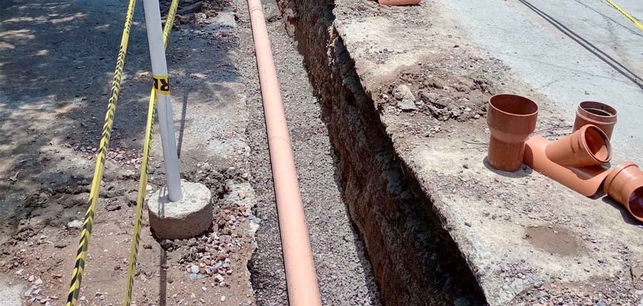 Leo fortalece servicio de alcantarillado sanitario