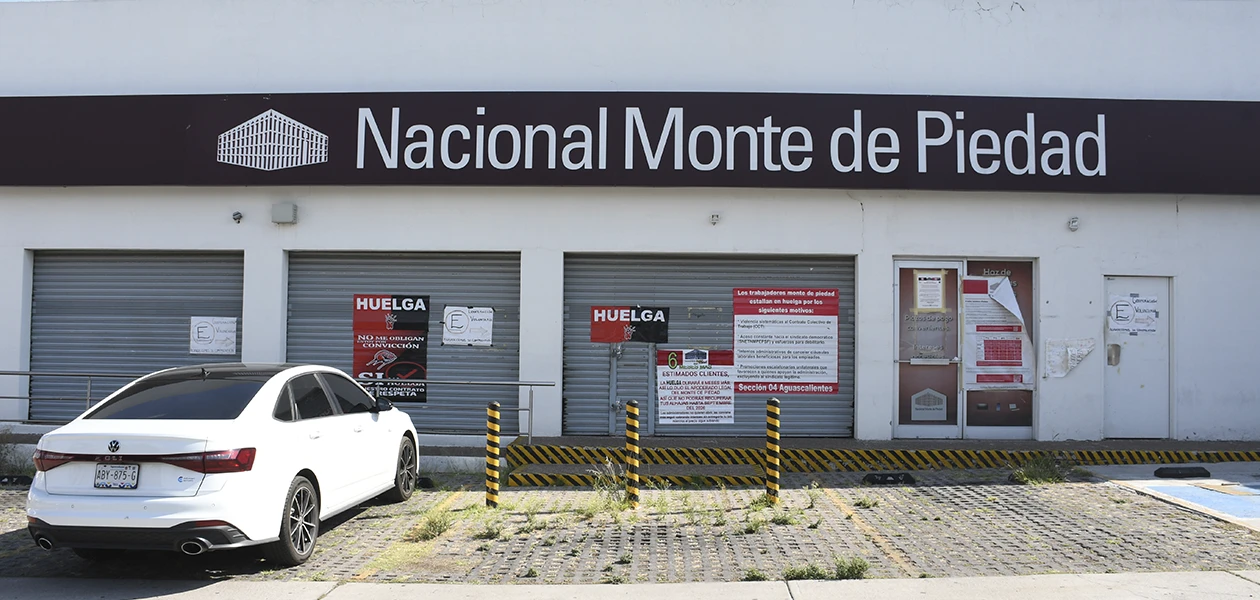 Monte de Piedad lleva más de seis meses en huelga