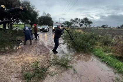 Otra tormenta vuelve a azotar a la capital