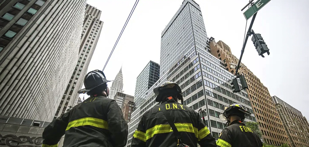 Pánico por riesgo de colapso de edificio en Nueva York