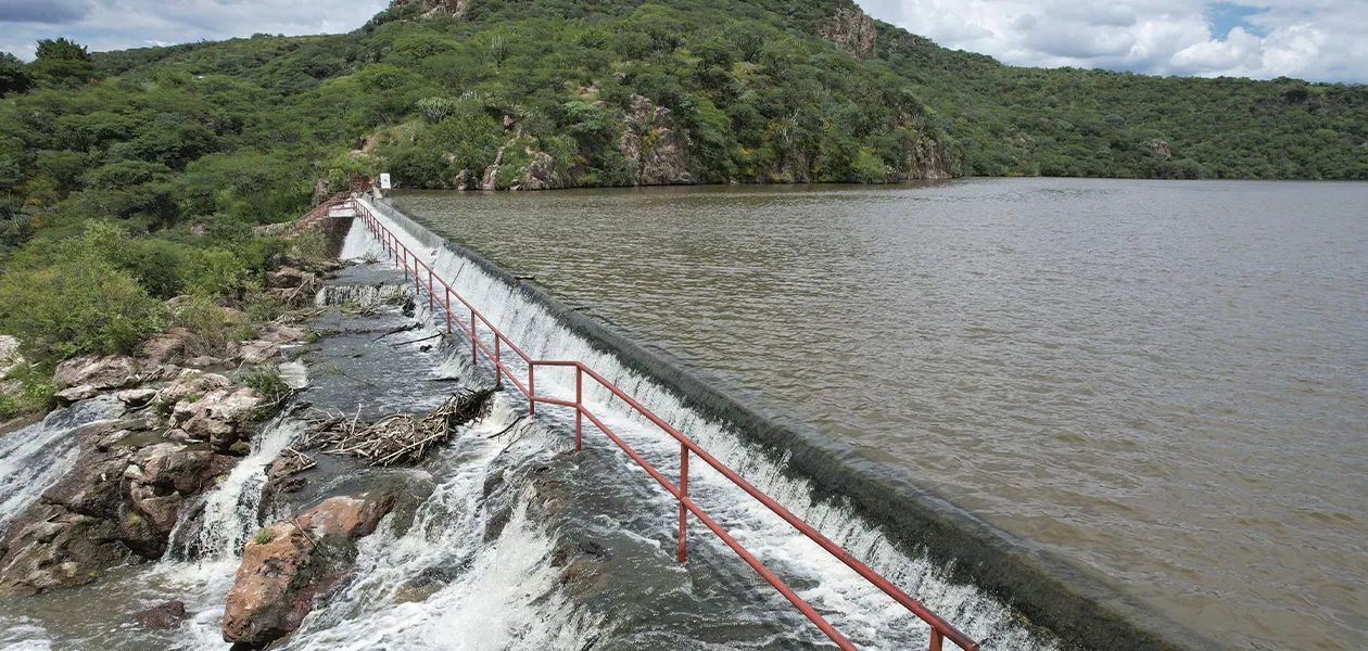 Presas de Aguascalientes alcanzan el 67.4% de su capacidad total