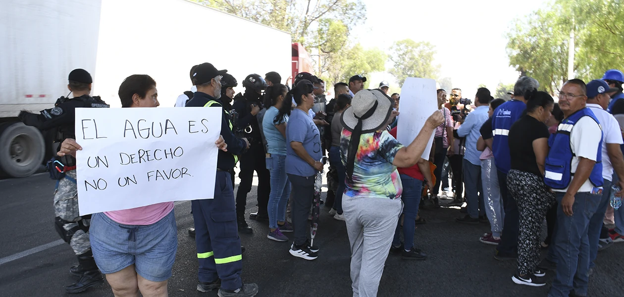 Protesta en Peñuelas
