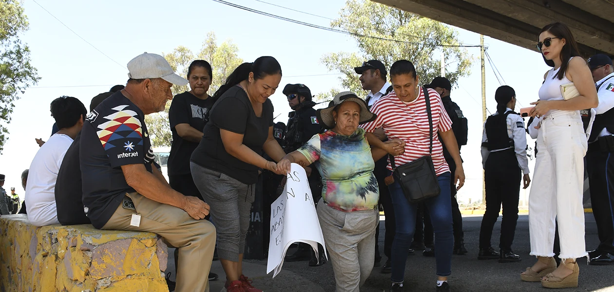 Protesta en Peñuelas