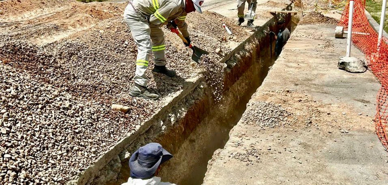 Rehabilitan sistema de drenaje en Pilar Blanco