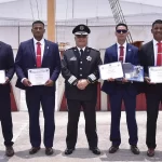 Seis policías estatales se capacitan en la Marina