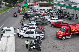 Simulacro de narcobloqueos moviliza a más de 600 elementos en Jalisco