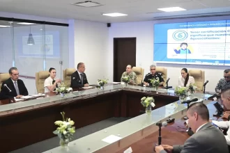 Tere Jiménez encabeza estrategia para blindar carreteras de Aguascalientes