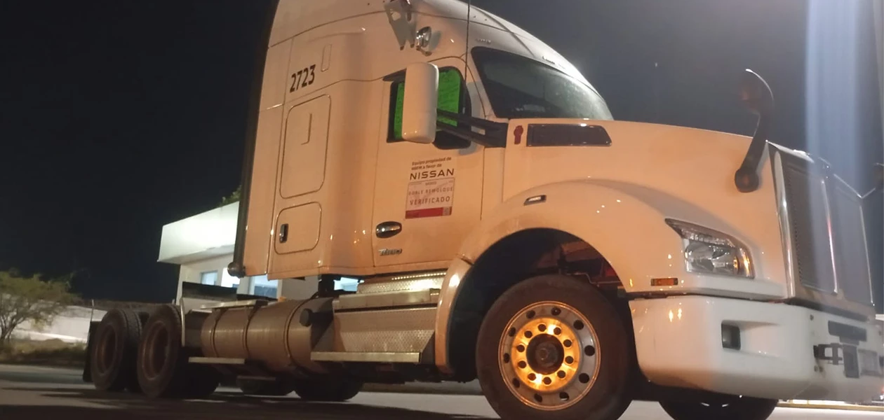 Trabajadores de NISSAN realizar paro y bloqueo en la Planta 1