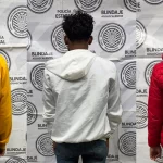 Tres agresivos sujetos fueron sometidos por desmadrosos en Pabe