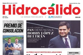 Hidrocálido 18 de julio de 2026
