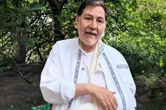 ¡Justo en la zurda! Noroña se fractura la muñeca en una caída