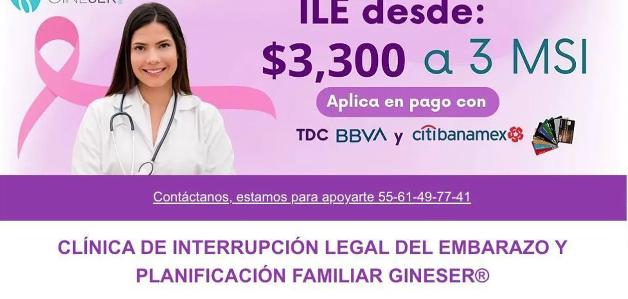 Abortos baratos y en abonos