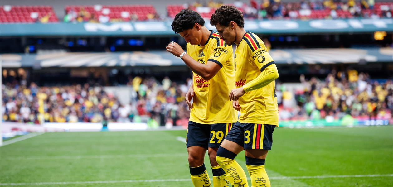 América mantiene su invicto, tras golear al Atlético de San Luis