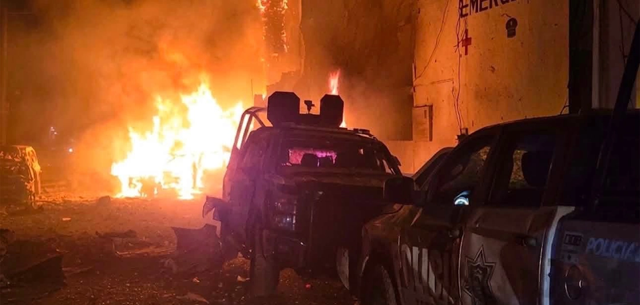 Atacan con explosivos la comandancia de Ojocaliente, Zacatecas