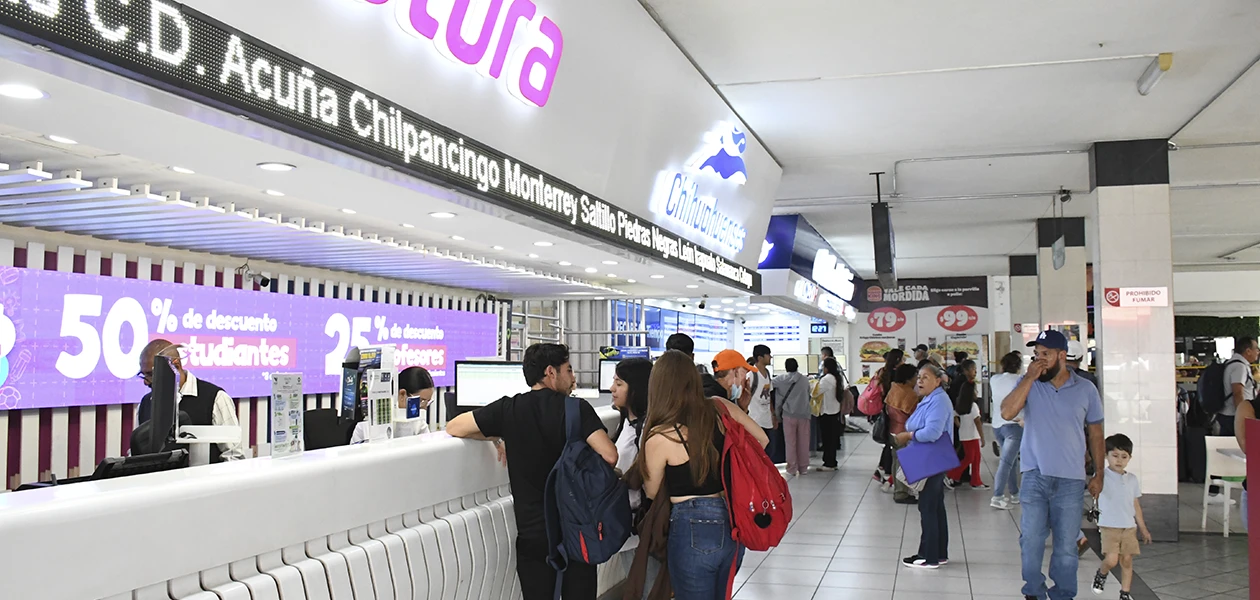 Aumenta actividad en Central Camionera